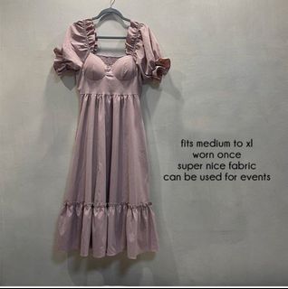 Padded Maxi Dress HQ