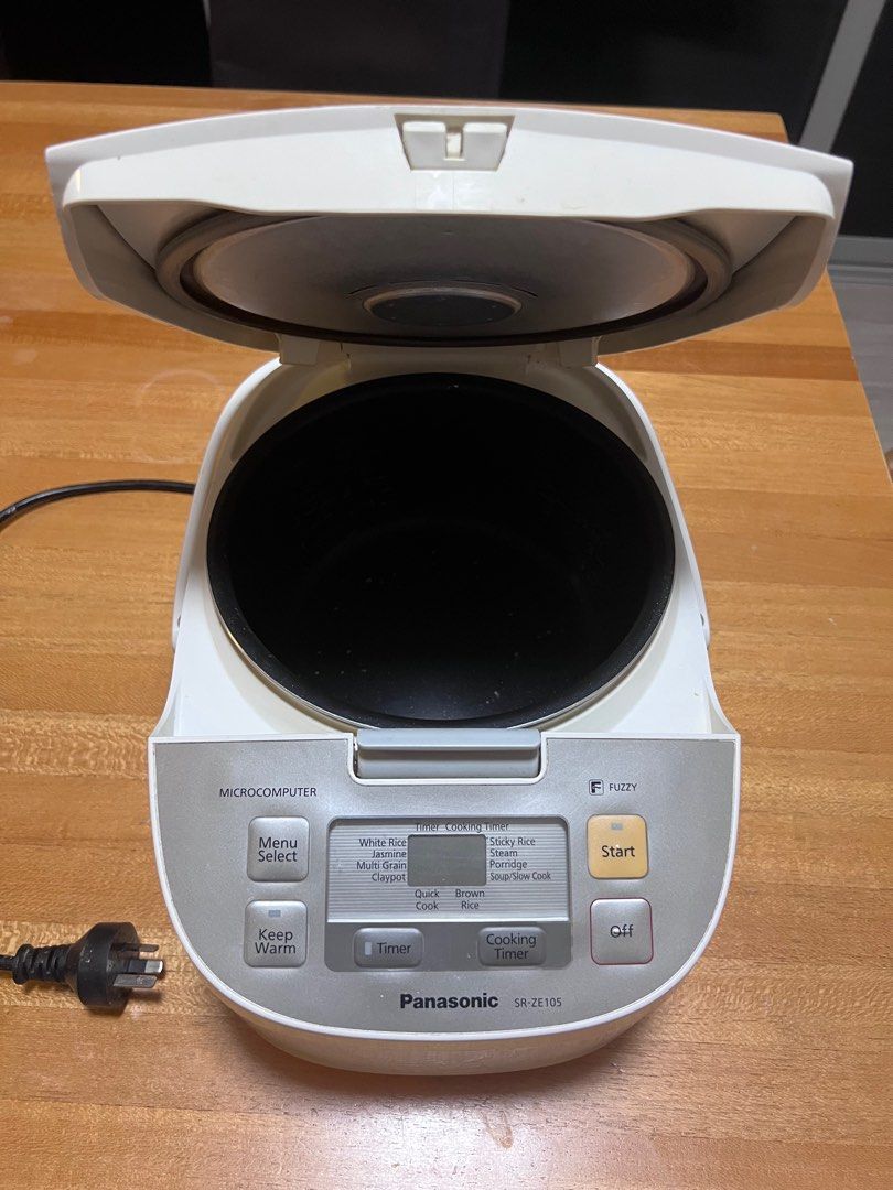 Panasonic SRZE105 rice cooker, TV & Home Appliances, Kitchen Appliances, Cookers on Carousell