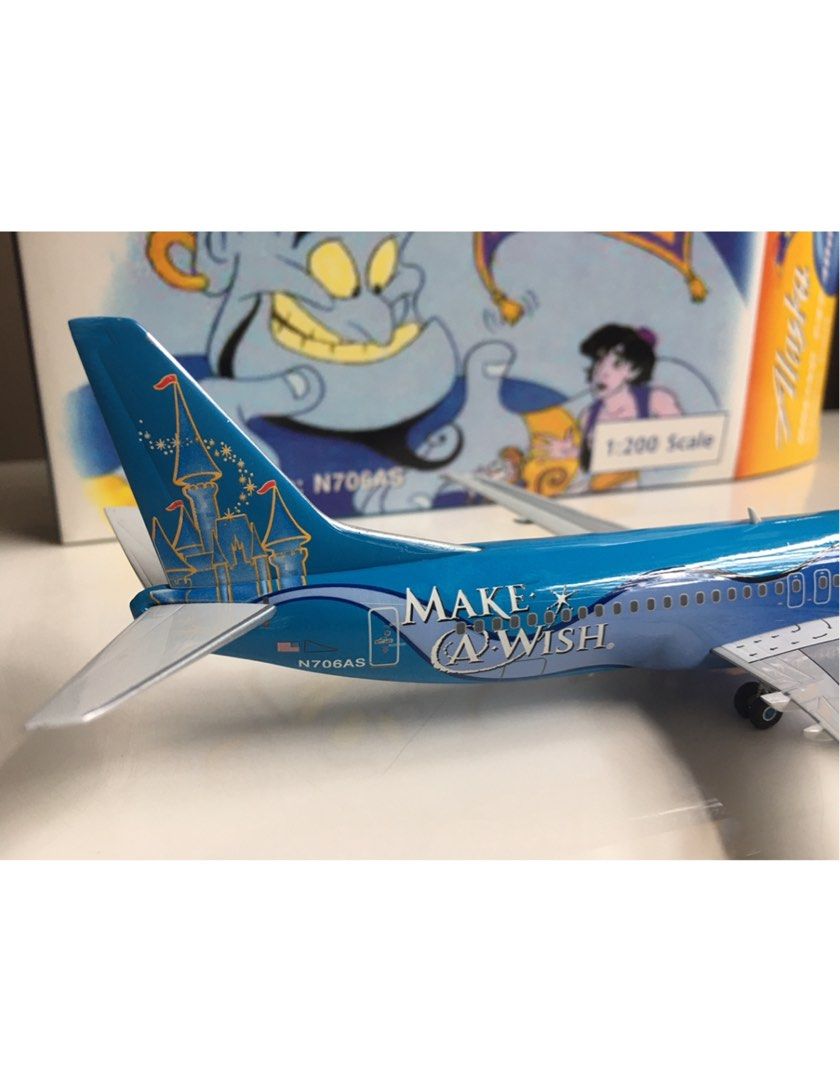 Phoenix 1/200 Alaska Airlines B737-400 Disneyland Make A