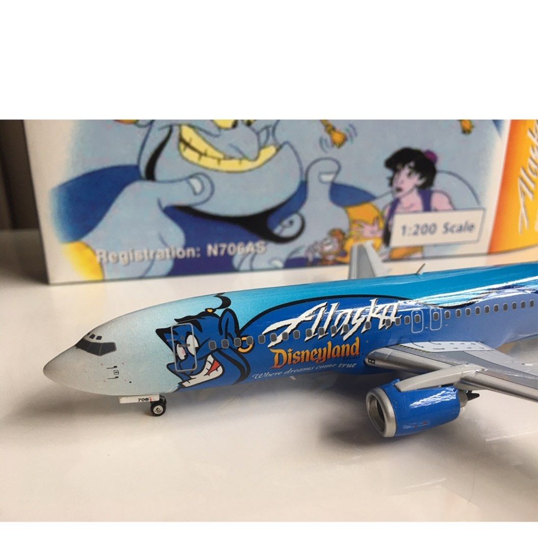 Phoenix 1/200 Alaska Airlines B737-400 Disneyland Make A