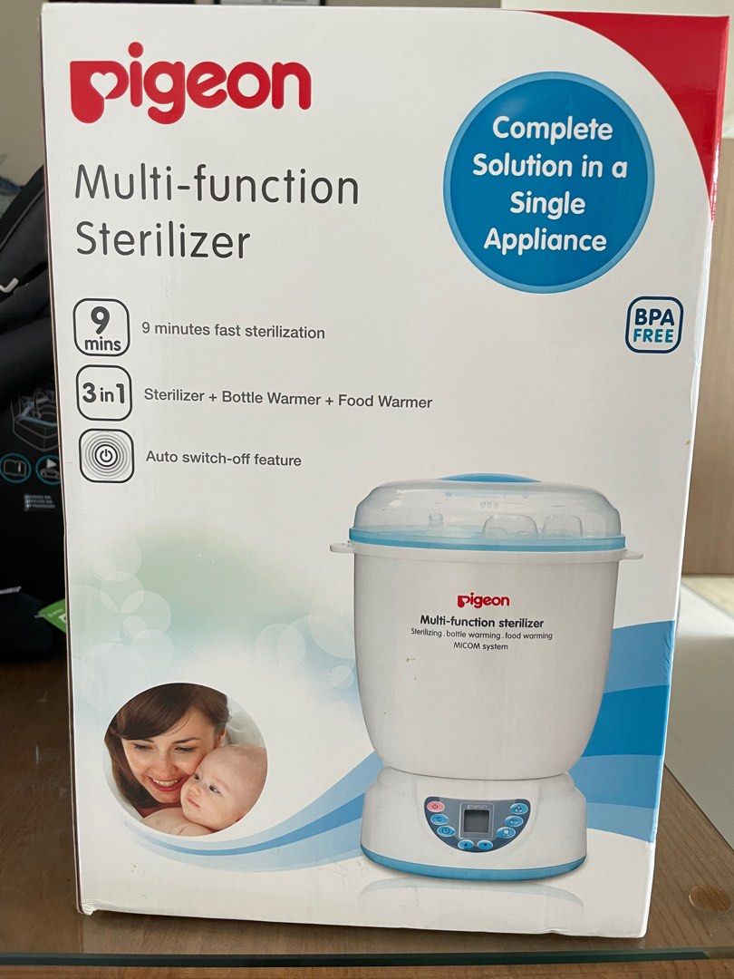 Pigeon Multi function Sterilizer Babies Kids Nursing Feeding