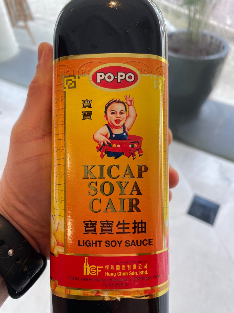 POPO KICAP SOYA CAIR LIGHT SOY SAUCE 720ml, Food & Drinks, Spice