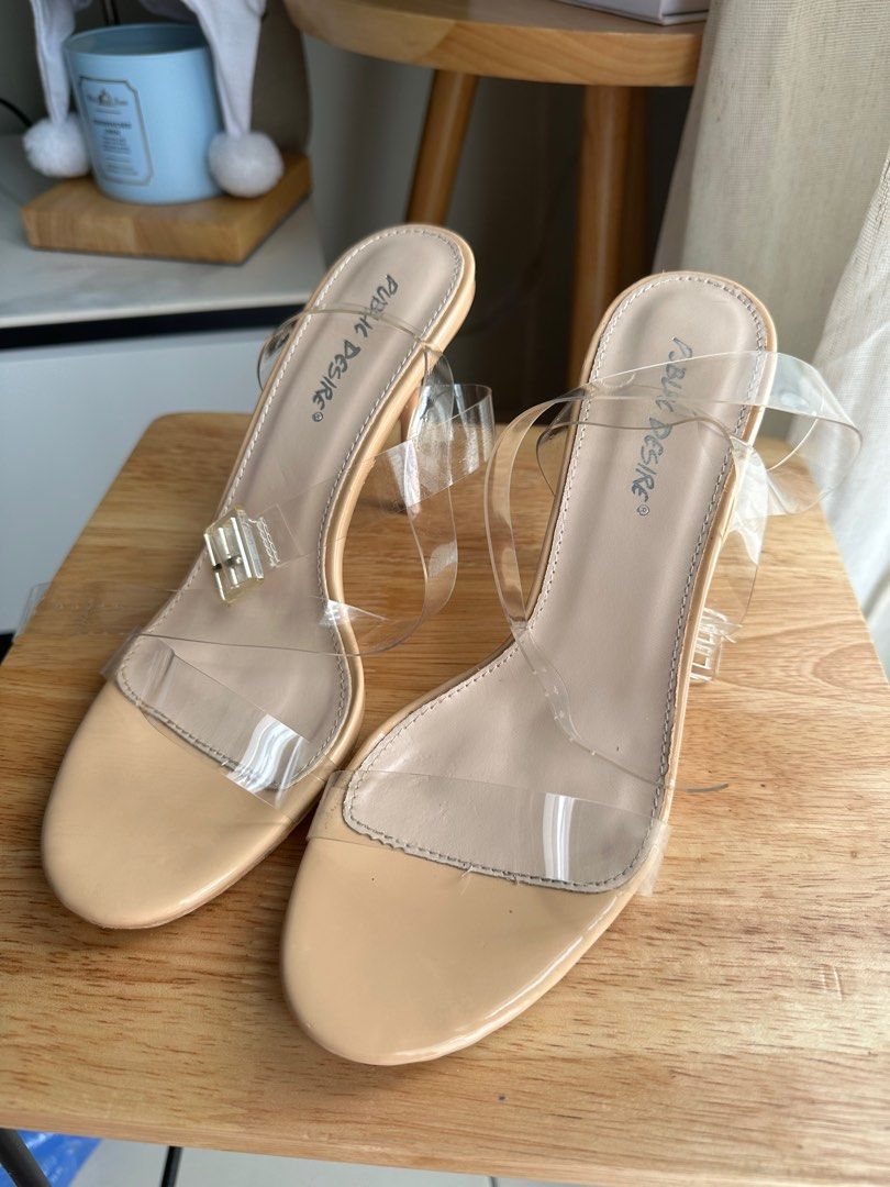Public desire deals perspex heels