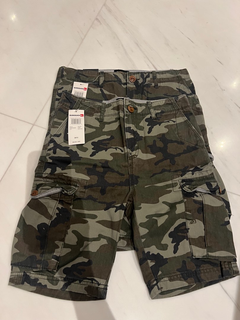 Quiksilver camouflage shorts clearance