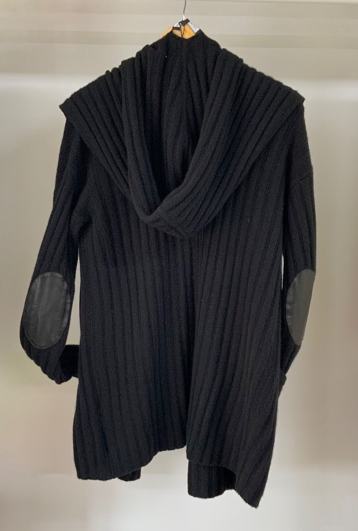 Ralph lauren black shawl collar clearance cardigan