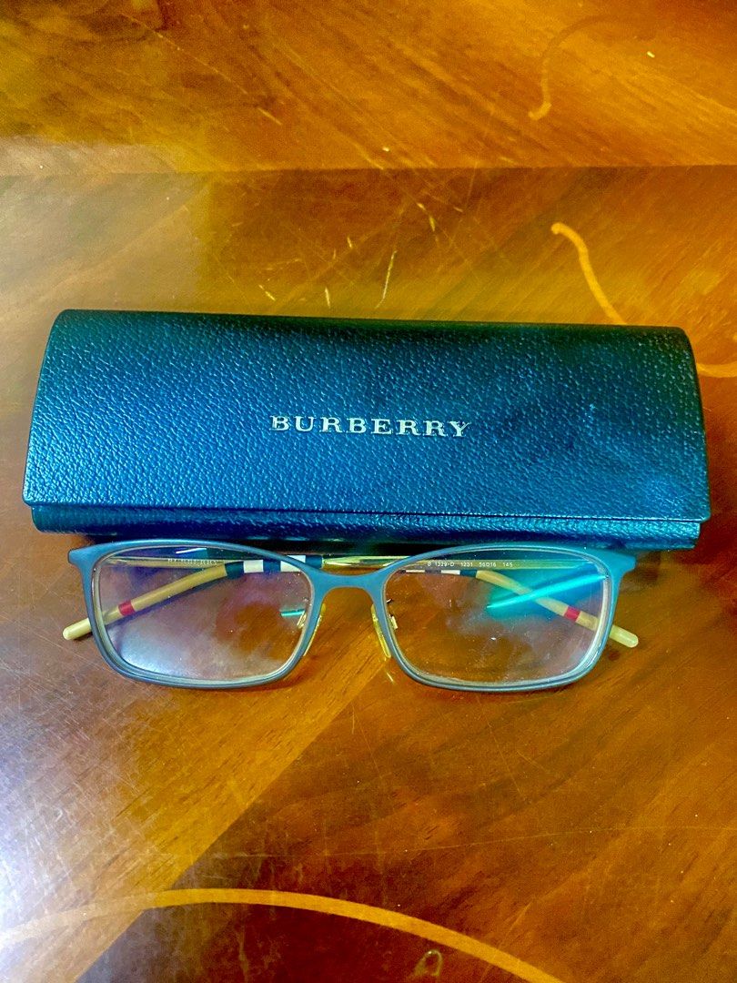 Rare Vintage BURBERRY glasses + box, Men's Fashion, Watches