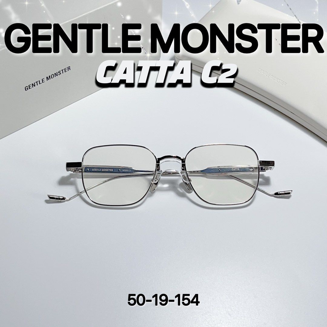 □□Gentle Monster□□Catta C2 Silver 男女兼用 残り僅か □□Gentle Monster□□Catta C2 Silver 男女兼用 残り僅か