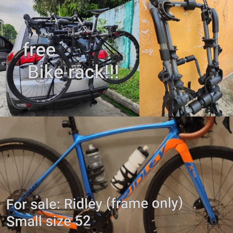 Ridley Carbon frame and fork with free rack, Sports Equipment, Bicycles ...