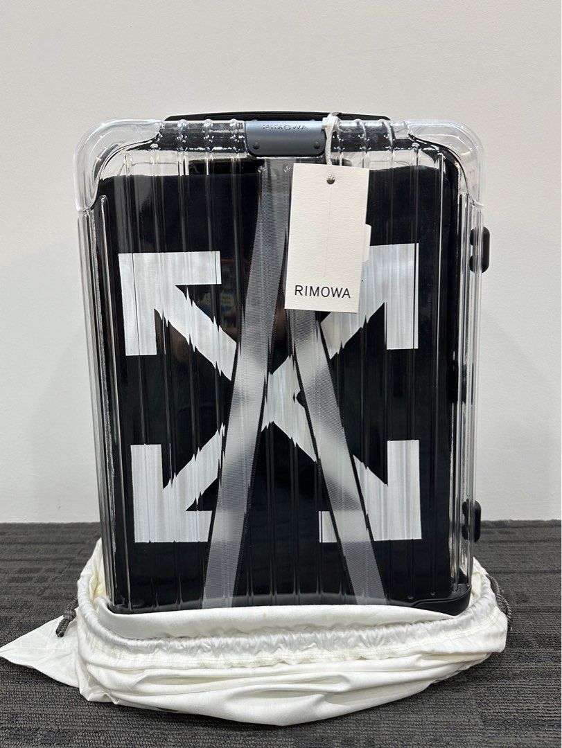 Rimowa Off White Luggage Hobbies Toys Travel Luggage on Carousell