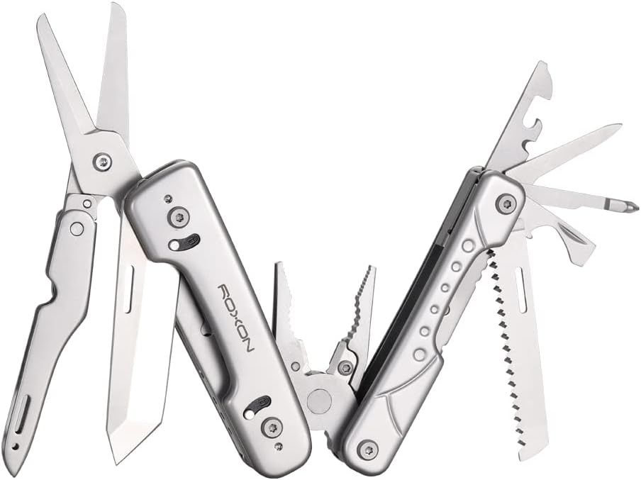 ROXON STORM Stainless Multi-Tool Pliers Wire Cutters Saw UPGRADED 16 in 1  S801S