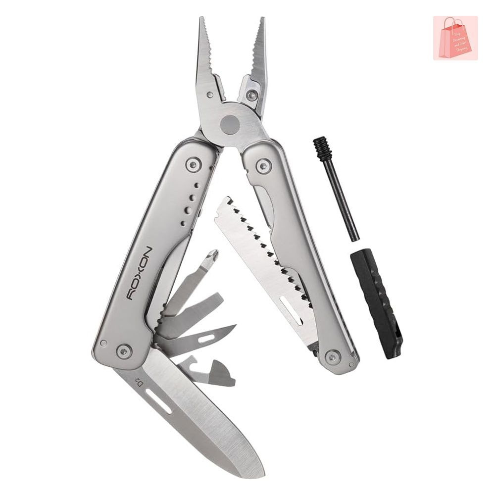 ROXON S803E Flash Multitool with 20 functions including strong