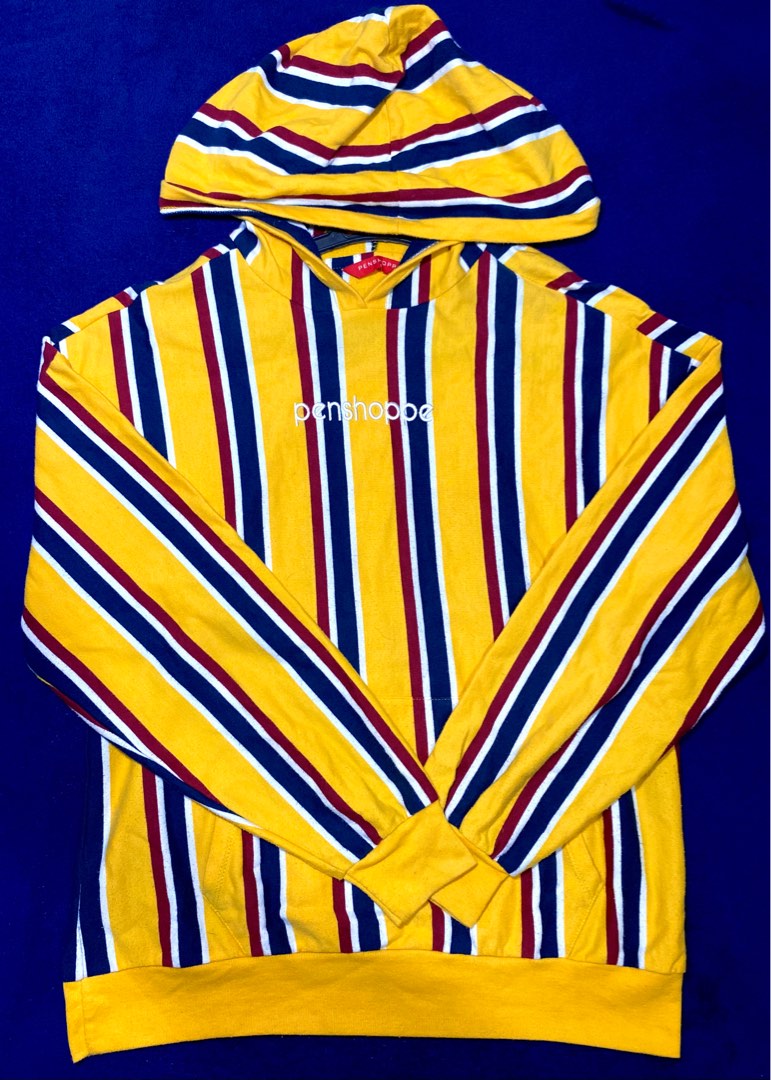 Penshoppe store yellow hoodie