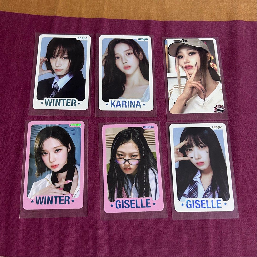 AESPA KARINA 2025 SMTOWN THE CULTURE TRADING CARD PHOTOCARD