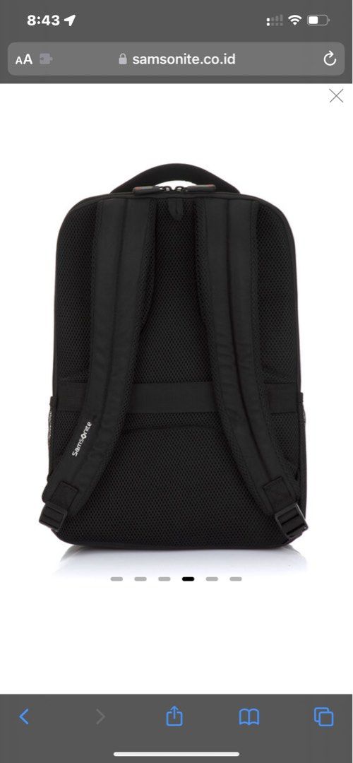 Samsonite ENPRIA E FRT BACKPACK, Men's Fashion, Bags, Backpacks