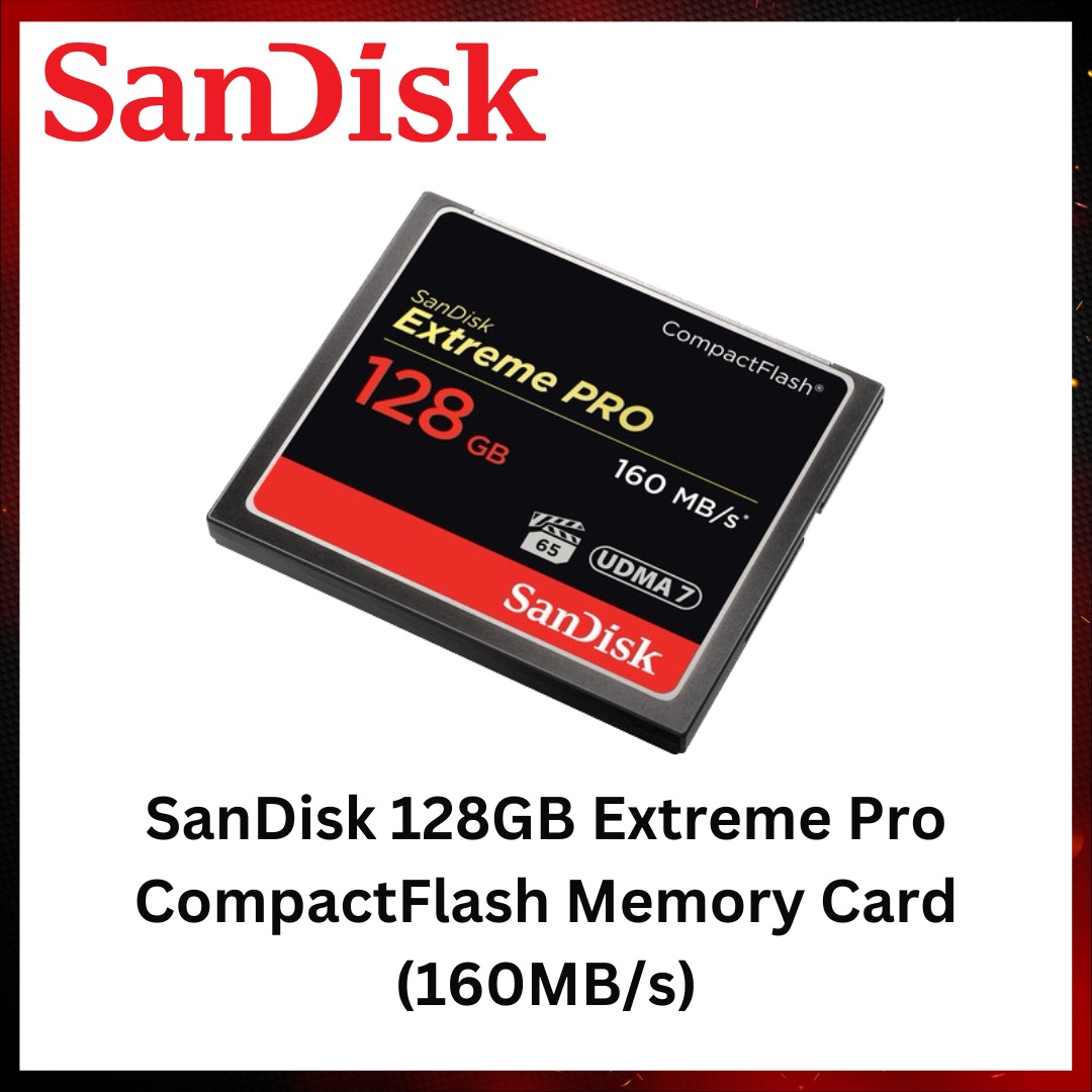 Sandisk extreme pro 128gb top compact flash