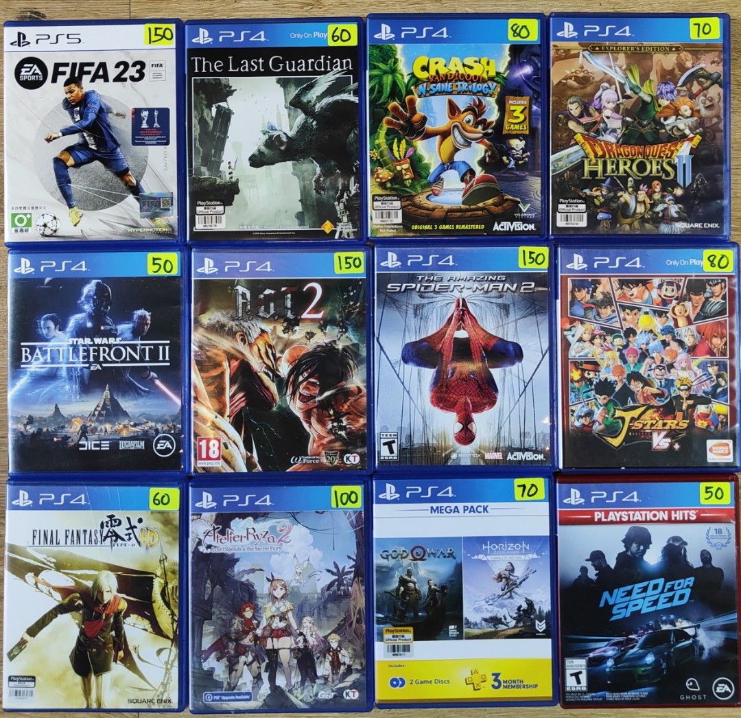 Second hand ps games 2025