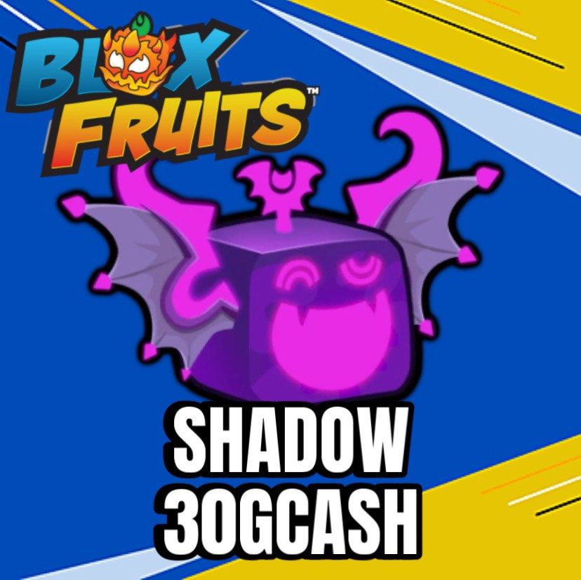 BLOX FRUITS SHADOW, Video Gaming, Gaming Accessories, In-Game Products on  Carousell