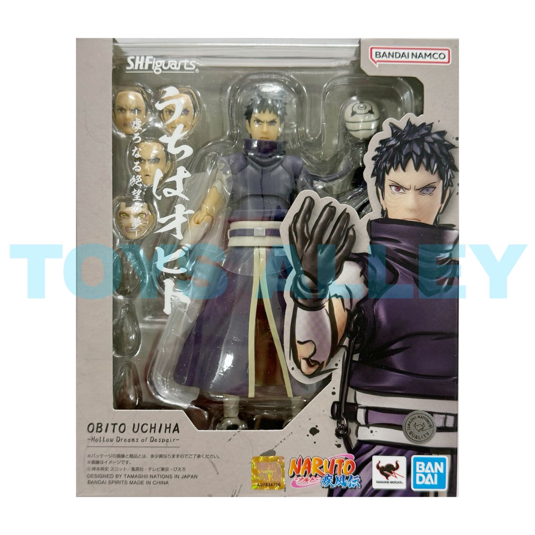 S.H. Figuarts Obito Uchiha (Hollow Dreams of Despair) Figure, Naruto  Figure