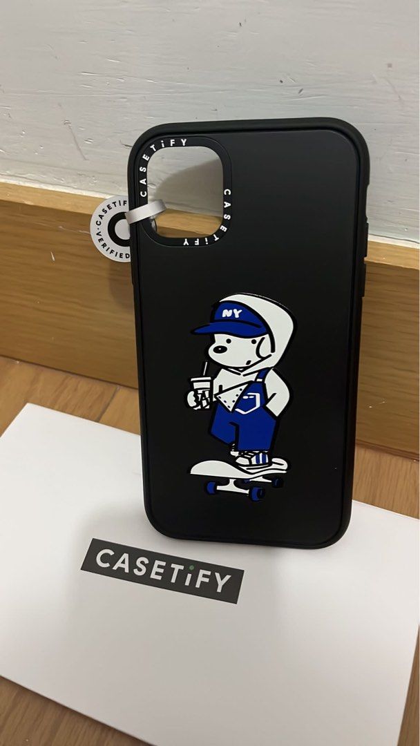 Skater JOHN x CASETiFY iPhone 11 保護殼啞光黑色強悍防摔手機殼 