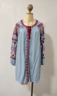 S-M: Zara Button down Dress