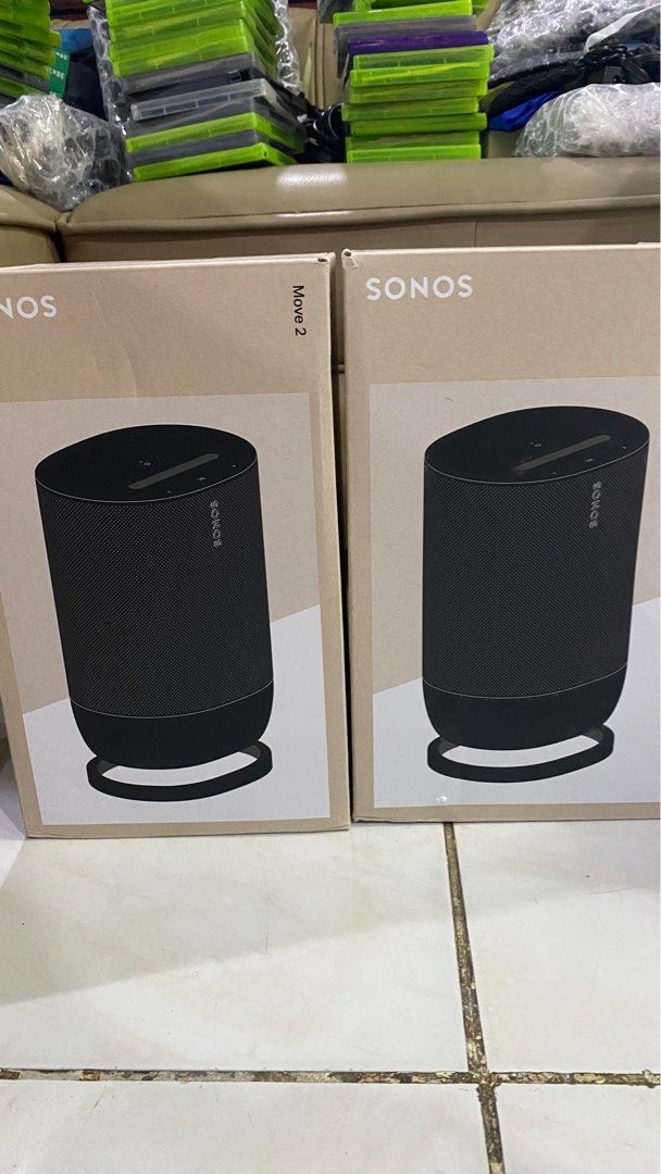 Sonos Move 2 (Category: Soundbars, Speakers & Amplifiers) located in Cebu City. Submitted by cheapfinds2.0 (Listing ID 1269989066, Image 1). Description: Authentic Brand new 28k each.