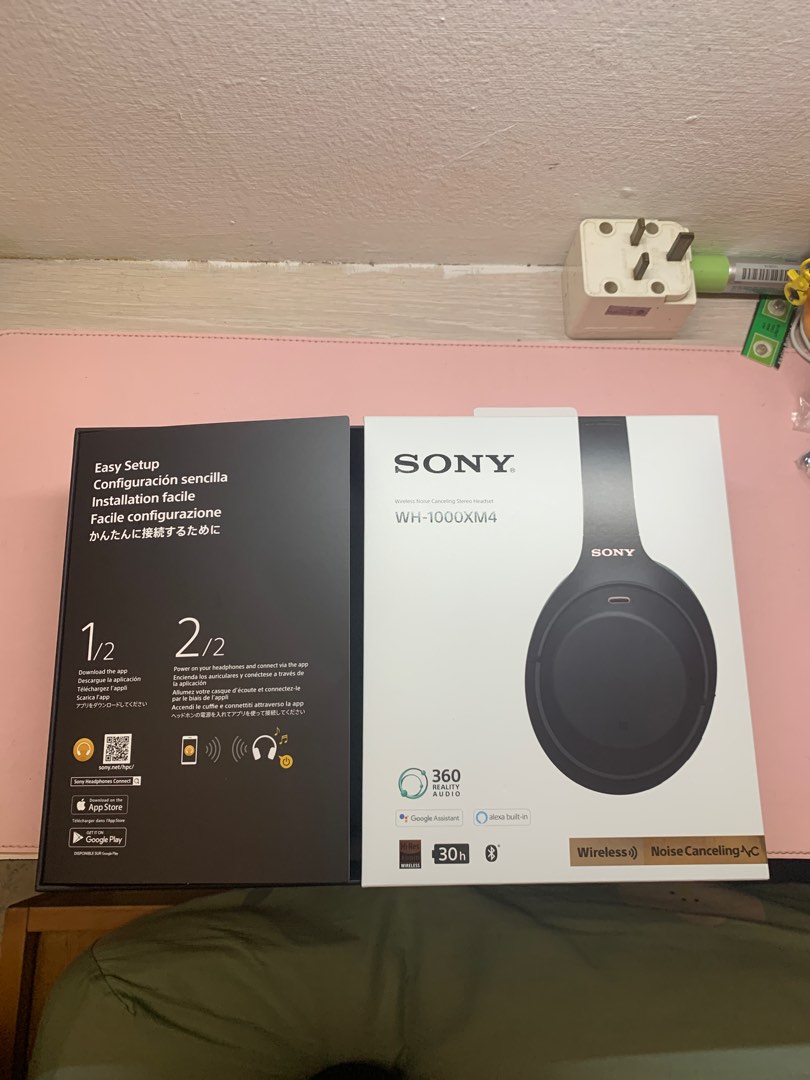 SONY XM4, Audio, Headphones & Headsets on Carousell