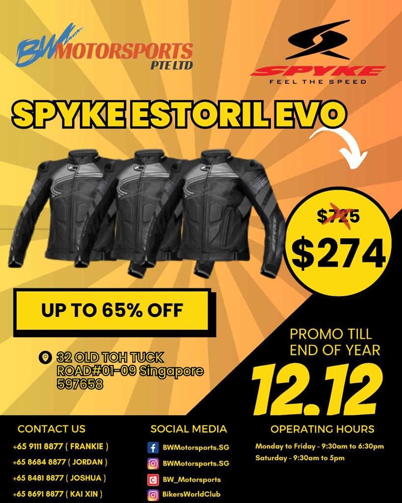 Spyke leather deals jacket