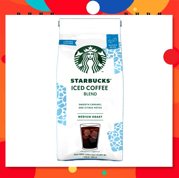 Starbucks Iced Coffee Blend Whole Beans Authentic and Onhand!, Food