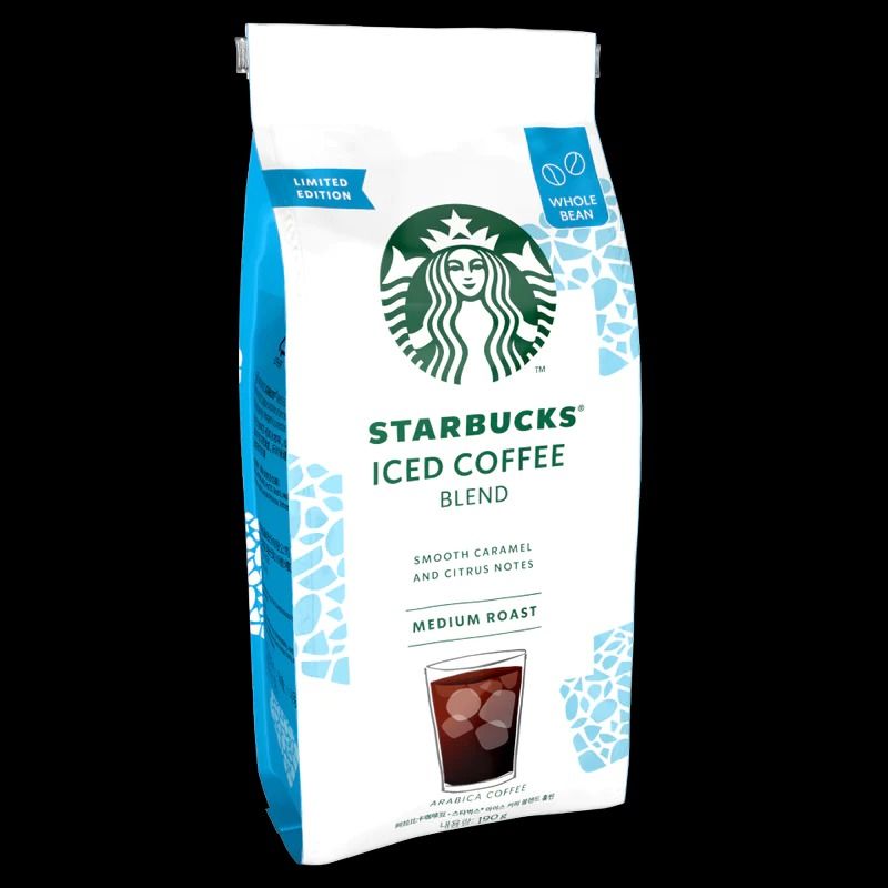 Starbucks Iced Coffee Blend Whole Beans Authentic and Onhand!, Food ...