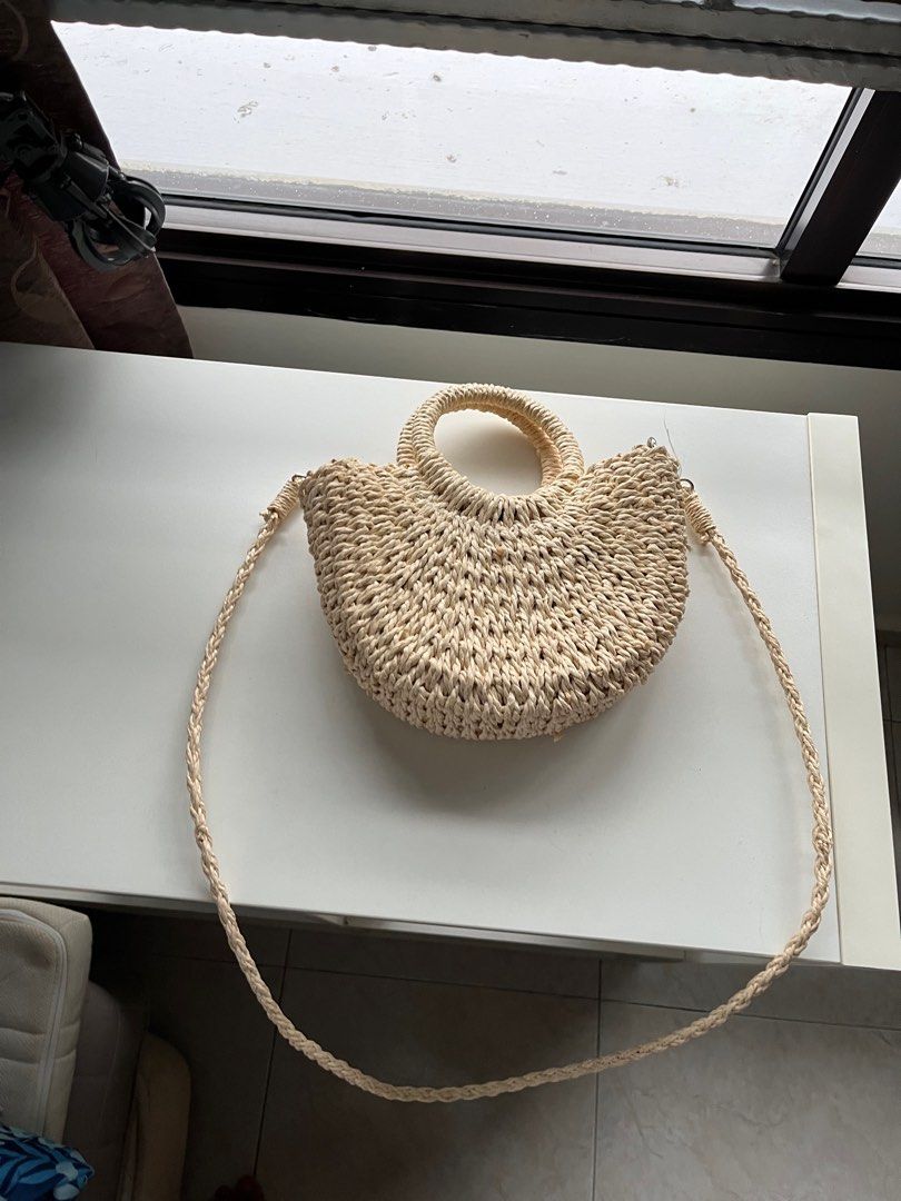 Cherry straw hotsell bag