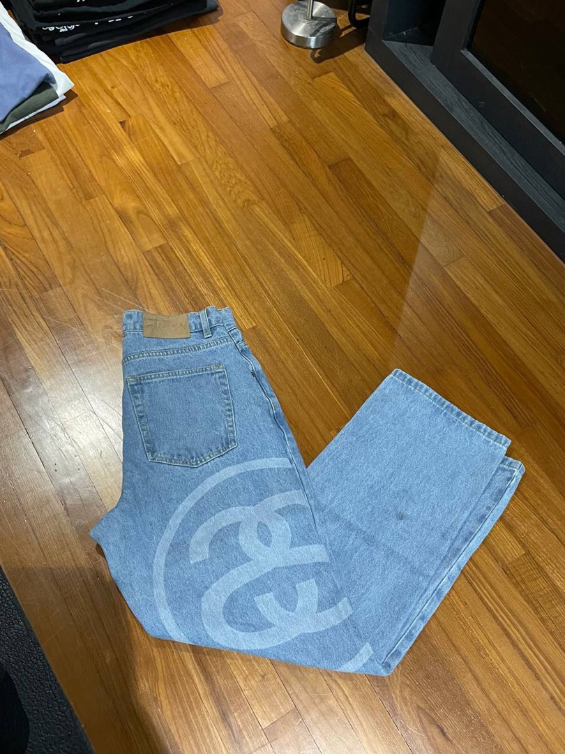 stussy jeans, Men's Fashion, Bottoms, Jeans on Carousell