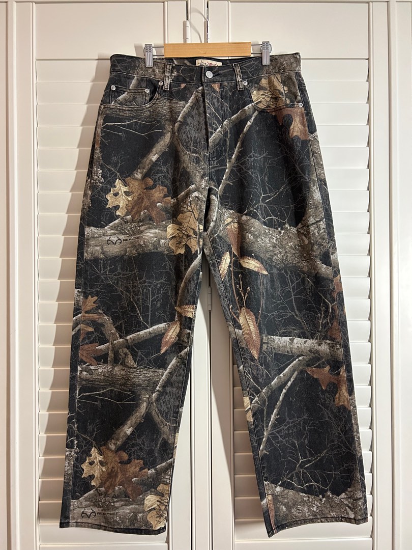 Stussy Big Ol' Jean Realtree Edge Camo Men's - SS24 - US