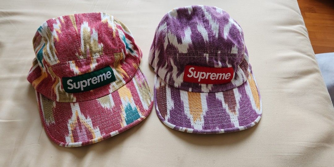 Supreme ikat cheap camp cap