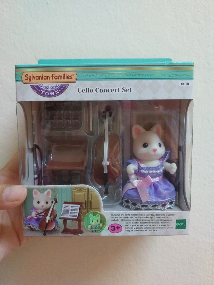 Sylvanian Families Town Series Cello Concert Set NP RM 109.90
