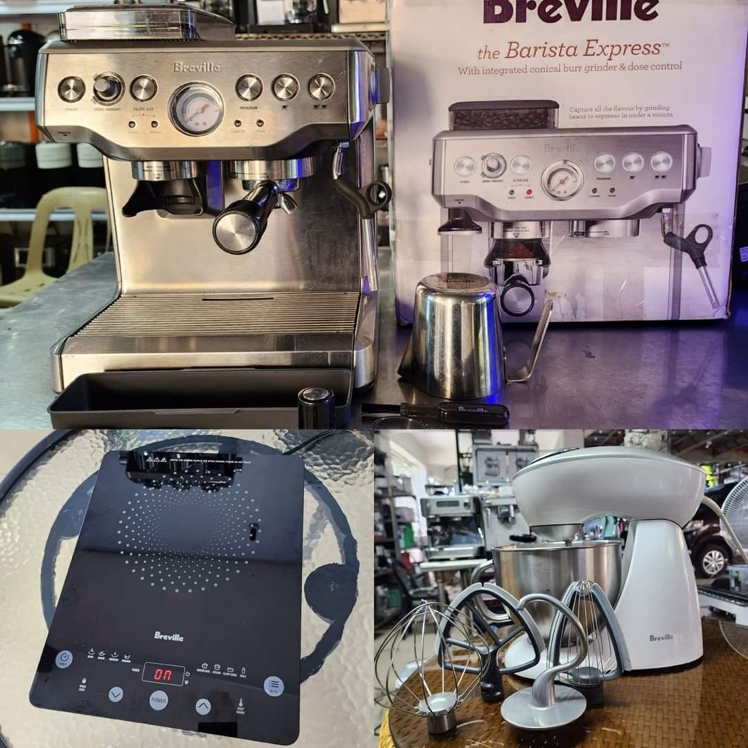 TAKE ALL BREVILLE ITEMS ESPRESSO, MIXER & STOVE, TV & Home Appliances