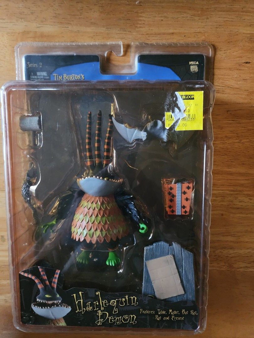 NECA Action Figure Harlequin Demon – The Nightmare Before Christmas Serie 2, Tim Burton, Da Collezione