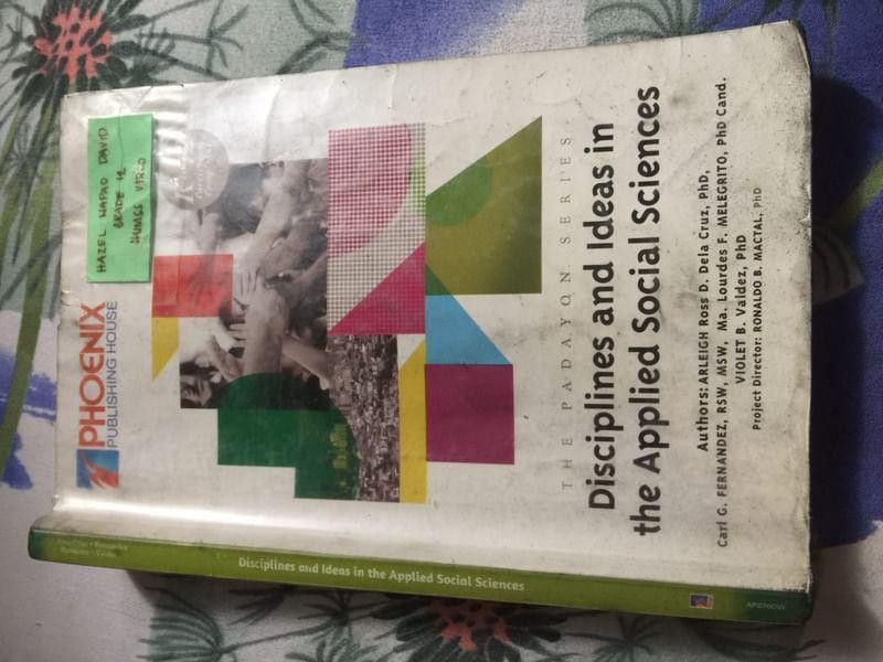THE PADAYON SERIES DISCIPLINES AND IDEAS IN THE APPLIED SOCIAL SCIENCES ...