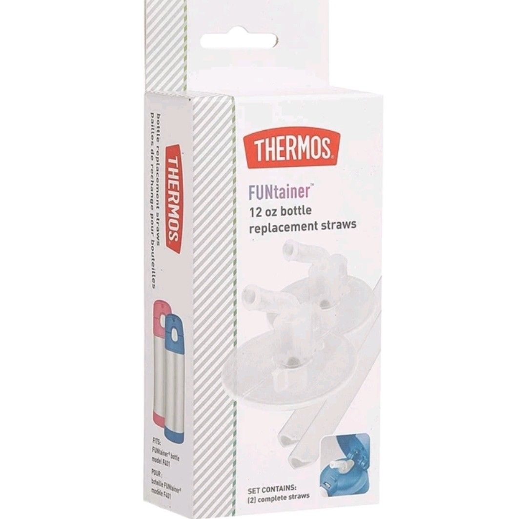 Thermos Funtainer Replacement Straws., Babies & Kids, Nursing & Feeding