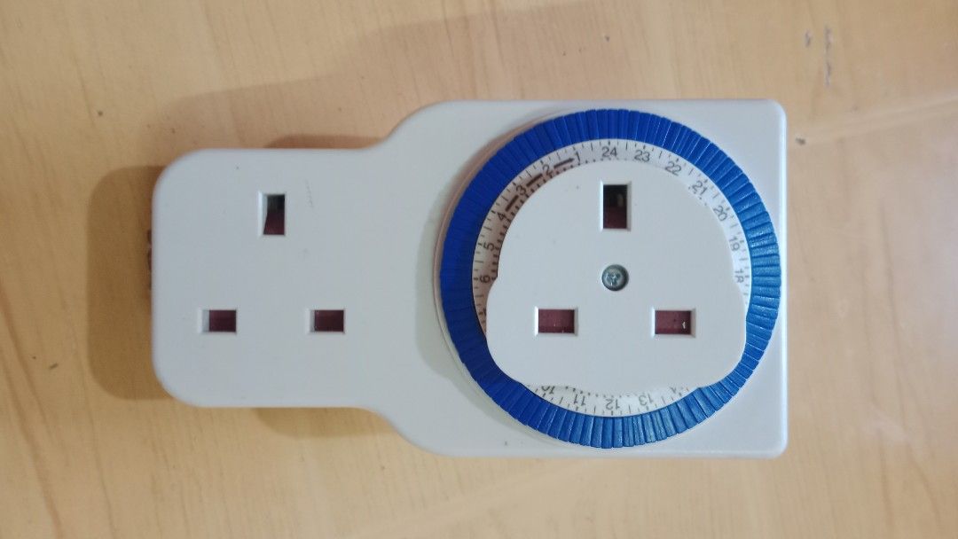Timer Switch 24 Hour Dual Socket UK main Plug In for sale (Category: Electrical, Adaptors & Sockets) located in Bulacan. Submitted by Shoppe.Ups (Listing ID 1270074566, Image 1). Description: galing ibang bansa what you see is what you get meetups: guiguinto plaridel bulacan - via shopee checkout *(payment First) - LBC COP/COD *(payment first for shipping fee only) -toktok / lalamove *mop: via gcash pm for interested.