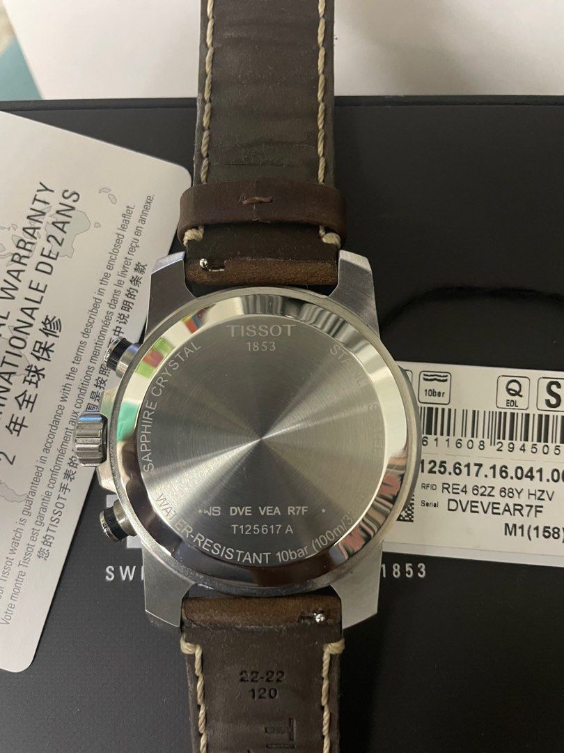 Tissot t 125.617 store