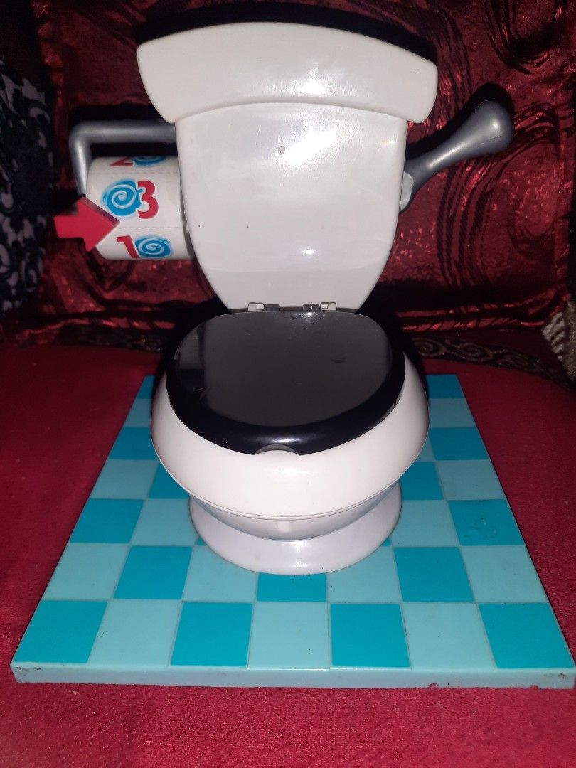 Toilet trouble game toy working, Hobbies & Toys, Toys & Games on Carousell