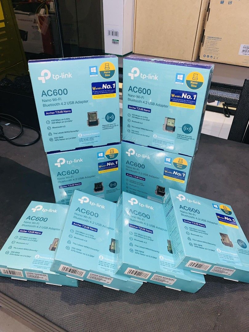 TP-Link Archer T2UB Nano WiFi & Bluetooth 4.2 USB Adapter (Category: Networking) located in Makati City. Submitted by techubstoreandaccessories (Listing ID 1269916907, Image 3). Description: TP-Link Archer T2UB Nano WiFi & Bluetooth 4.2 USB Adapter Ready for Pick-Up / Same Day Delivery Via Lalamove‼️ DETAILS: ✅ Actual Picture Posted. ✅BRAND NEW, SEALED, & ORIGINAL. ✅7 Days Replacement for Factory Defects and 1year Limited Warranty. (Terms and con