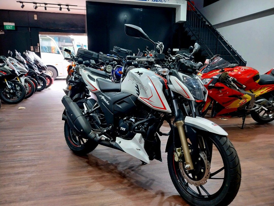 Brand New TVS Apache RTR 200rr 200 200i Motorcycles Motorcycles for Sale Class 2B on Carousell