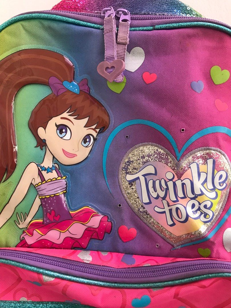 TWINKLE TOES BACKPACK TAS ANAK SD BY SKECHERS NOT SMIGGLE JUSTICE