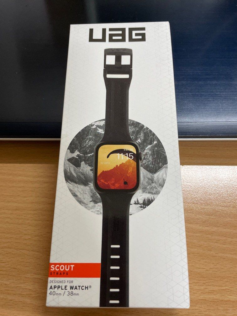UAG Apple Watch Strap (Category: Wearables & Smart Watches) located in Singapore. Submitted by mobileworld2015 (Listing ID 1269919739, Image 3). Description: 44mm/42mm Active Strap 44mm/42mm Civilian Strap 44mm/42mm Leather Strap 40mm/38mm Scout Strap .
