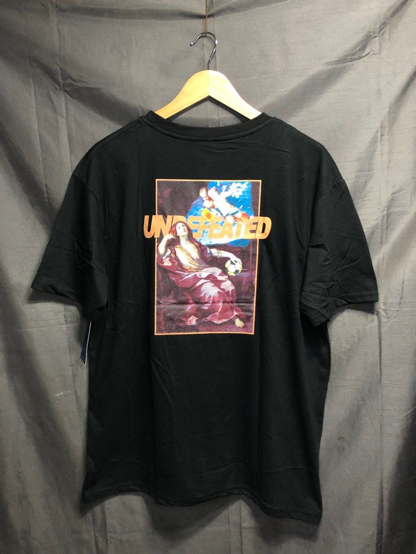 Undefeated yellow shop card tee