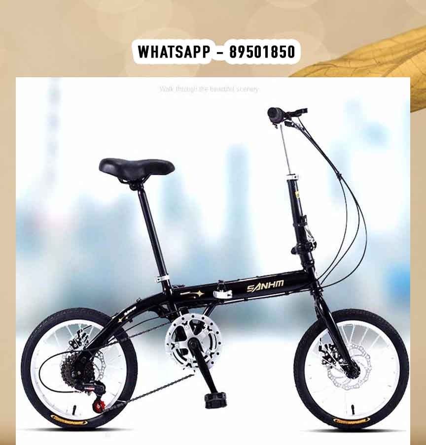 Folding top bike delivery