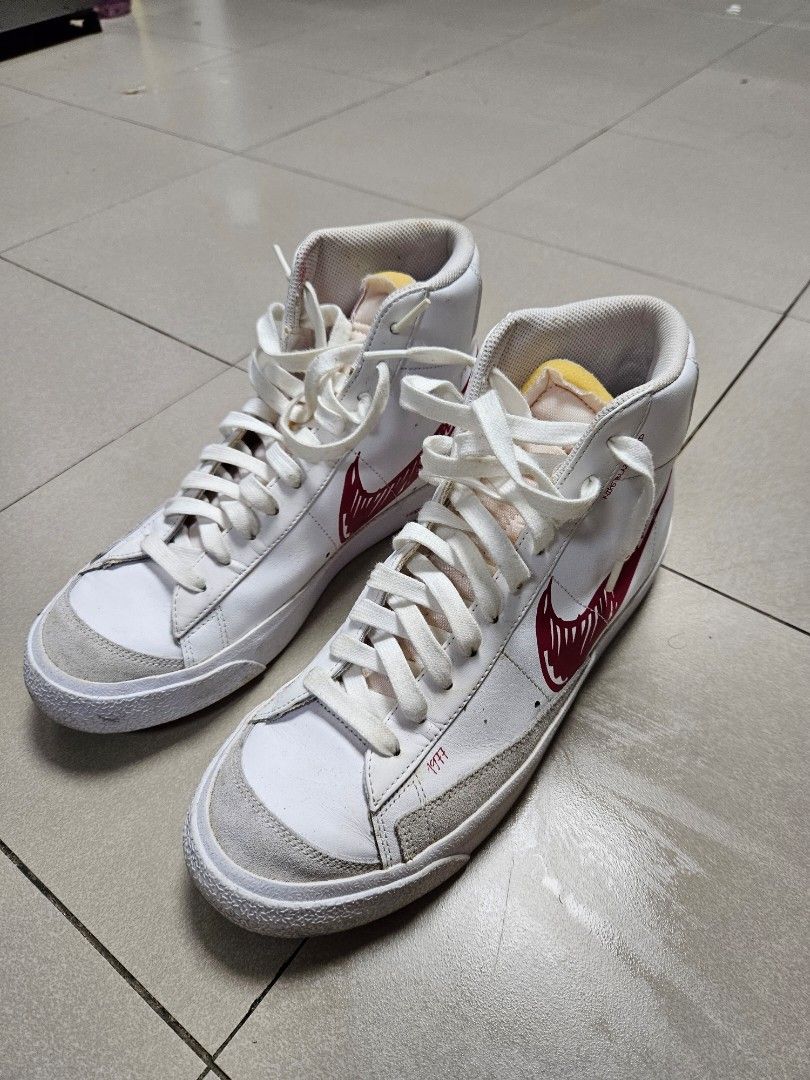 Blazer Shoes Nike Blazer Mid 77 Sketch Red 77 Sketch Nike Blazers