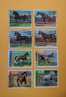 USA & France : Horses , 8 v.