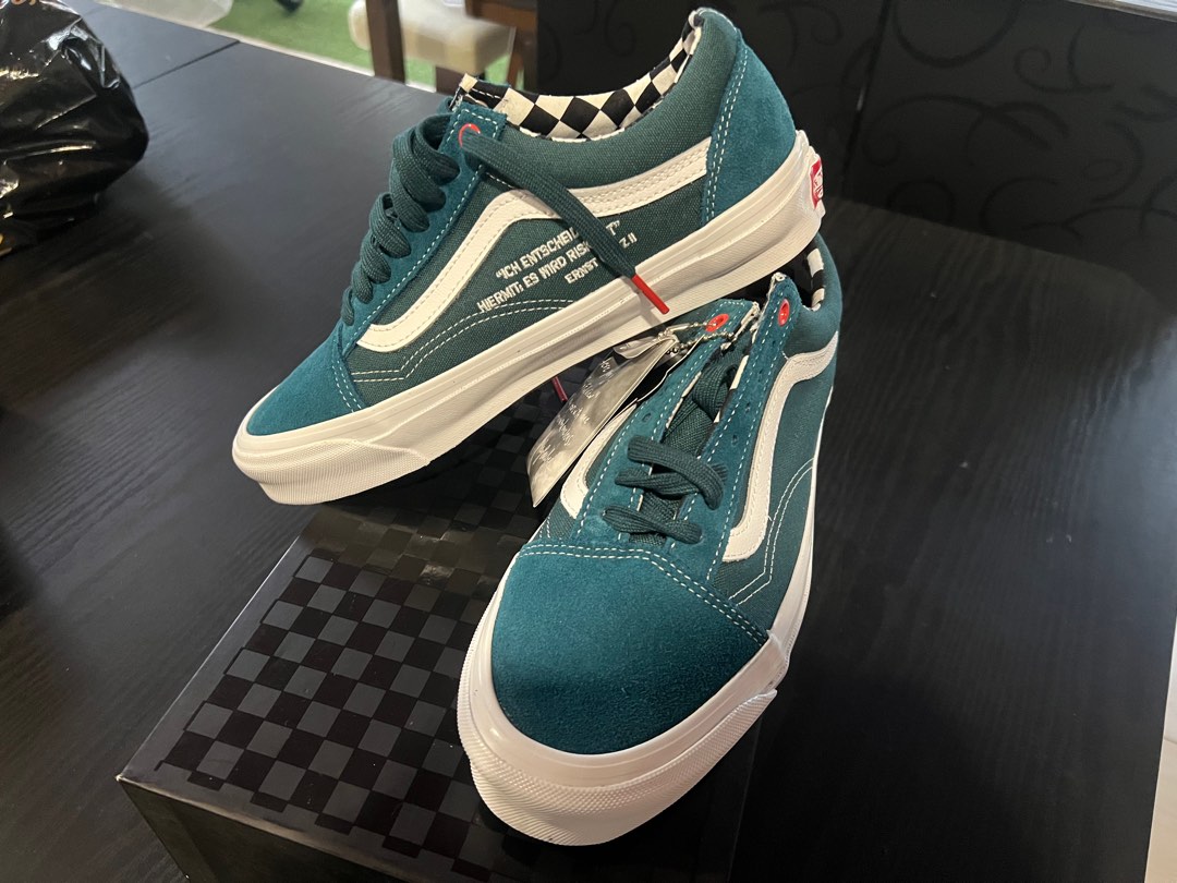 Vans Green Shoe New Men s Fashion Footwear Sneakers on Carousell